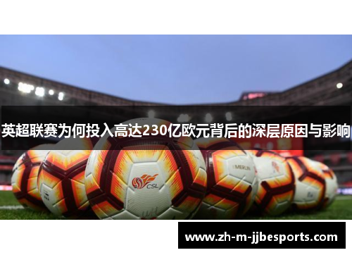 英超联赛为何投入高达230亿欧元背后的深层原因与影响 英超联赛为何投入高达230亿欧元背后的深层原因与影响