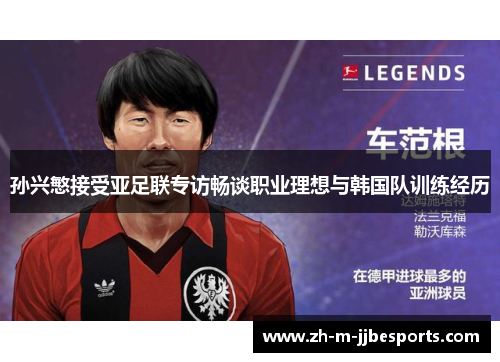 孙兴慜接受亚足联专访畅谈职业理想与韩国队训练经历 孙兴慜接受亚足联专访畅谈职业理想与韩国队训练经历